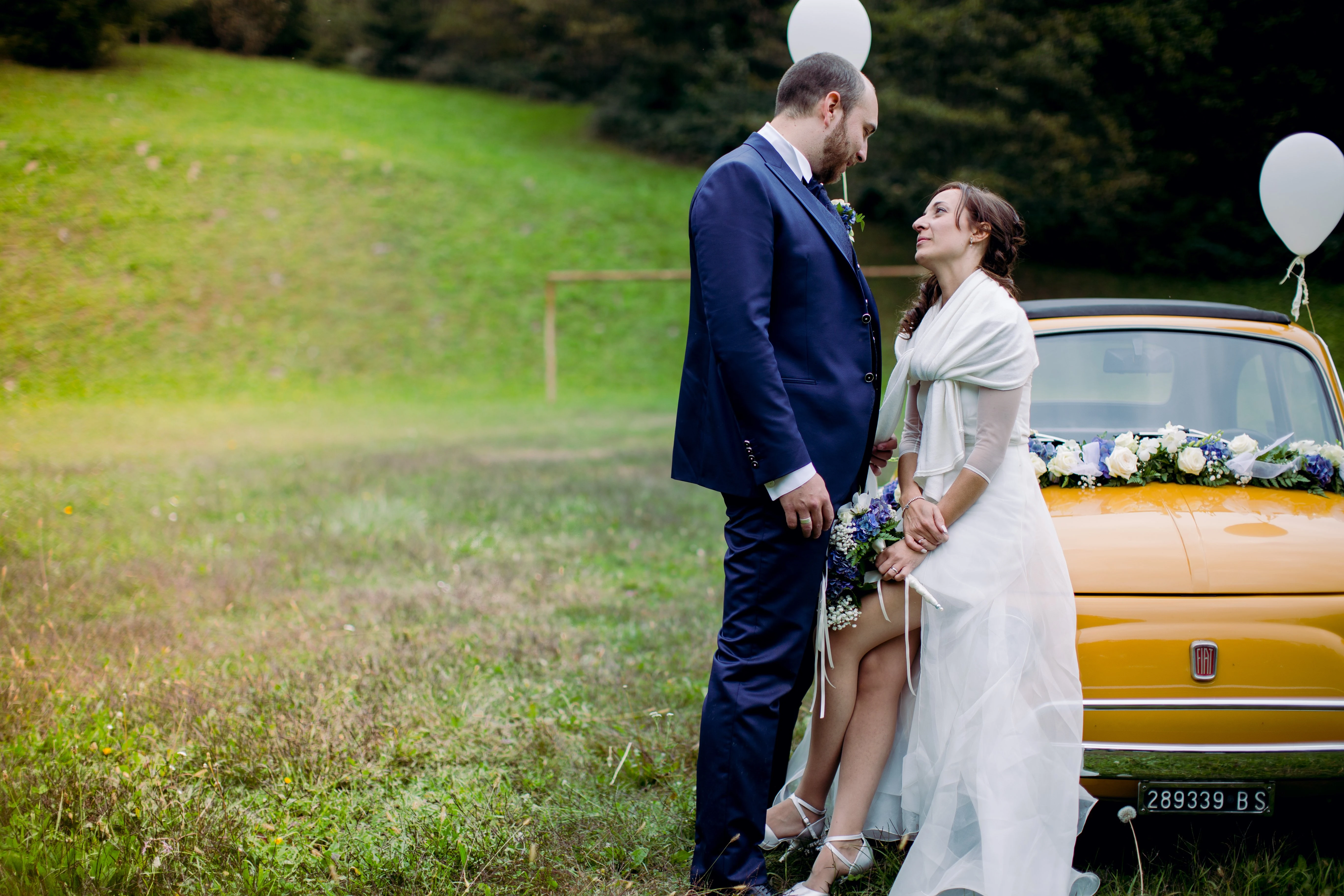 Servizio fotografico di matrimonio in stile cinematografico